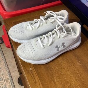 Under Armour Light Gray Running Shoes